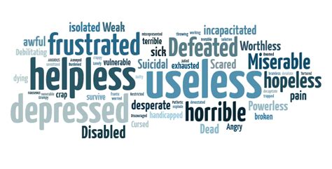 word for feeling useless.